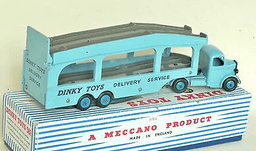 Dinky Toys 6 Rivet Bedford Pullmore Car Transporter Truck 582
