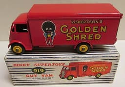 Dinky Toys, 919 Guy Van \'\'Golden Shred\'\' rare
