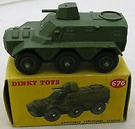 Dinky Toys Armoured Personnel Carrier Ref 676