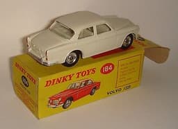 Dinky Toys GB 184 Volvo 122 S NMIB Scarce White ORIGINAL Correct Box!