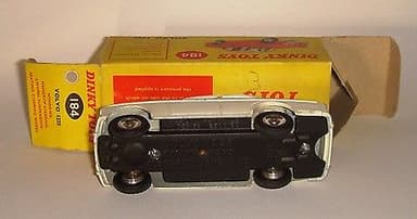 Dinky Toys GB 184 Volvo 122 S NMIB Scarce White ORIGINAL Correct Box!