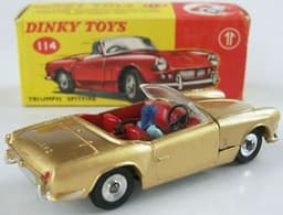 Triumph Spitfire Sports Car by Dinky Toys