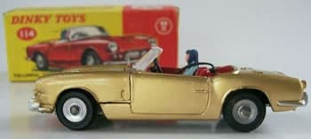 Triumph Spitfire Sports Car by Dinky Toys