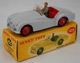 Dinky Triumph Tr2 Sports Car Ref 105
