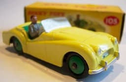 Triumph TR2 Sports Car by Dinky Toys