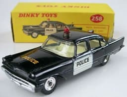 DeSoto Fireflite U.S.A. Police Car by Dinky Toys