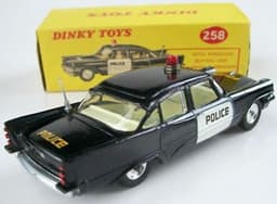 DeSoto Fireflite U.S.A. Police Car by Dinky Toys