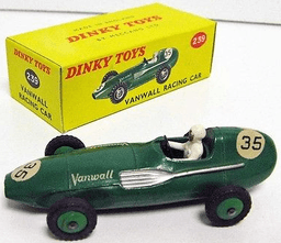 Vanwall Racing Car by Dinky Toys