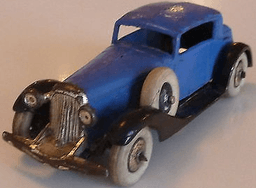 Dinky Vogue Saloon with Spare Wheel Ref 24d