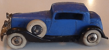 Dinky Vogue Saloon with Spare Wheel Ref 24d