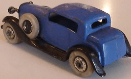 Dinky Vogue Saloon with Spare Wheel Ref 24d