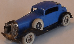 Dinky Vogue Saloon with Spare Wheel Ref 24d