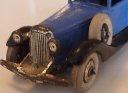 Dinky Vogue Saloon with Spare Wheel Ref 24d