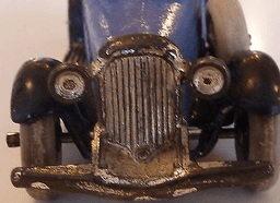 Dinky Vogue Saloon with Spare Wheel Ref 24d