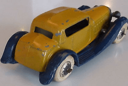 Dinky Vogue Saloon with Spare Wheel Ref 24d