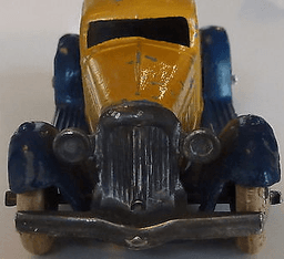 Dinky Vogue Saloon with Spare Wheel Ref 24d