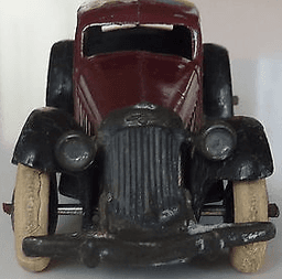 Dinky Vogue Saloon with Spare Wheel Ref 24d