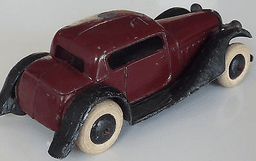 Dinky Vogue Saloon with Spare Wheel Ref 24d