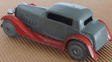 Dinky Vogue Saloon with Spare Wheel Ref 24d