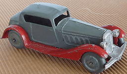 Dinky Vogue Saloon with Spare Wheel Ref 24d