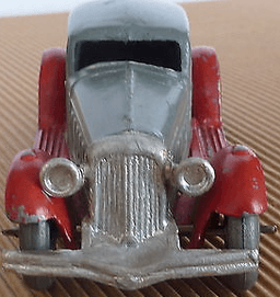 Dinky Vogue Saloon with Spare Wheel Ref 24d