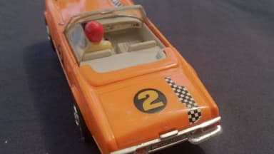 Fleischmann Mercedes 3260 slot car Orange rare collectable