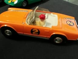 Fleischmann Mercedes 3260 slot car Orange rare collectable