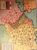 GHQ The Waddington War Game, board game with original box and pieces.