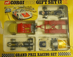 Grand Prix Racing Set Gift Set 12 by Corgi Toys