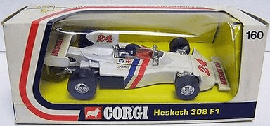 Hesketh Ford 308 Formula 1 Racing Car by Corgi Toys Ref 160