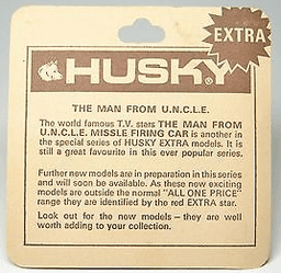 Husky Man from Uncle Ref 1205