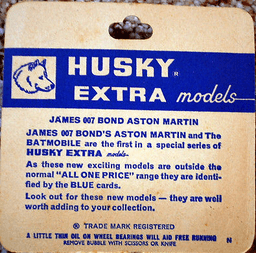 James Bond 007 Aston Martin DB5 by Husky Ref 1201