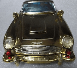 James Bond 007 Aston Martin DB5 in Gold by Gilbert