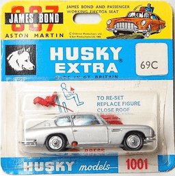 James Bond Aston Martin DB5 by Husky ref 1001