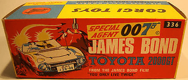 Corgi 336 James Bond Toyota 2000GT