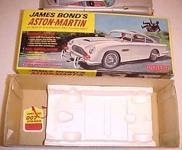 James Bonds Aston Martin DB5 by Gilbert Ref 16701