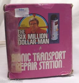 KENNER SIX MILLION DOLLAR MAN ROCKET BIONIC REPAIR STATION PLAYSET 1975 BOXED