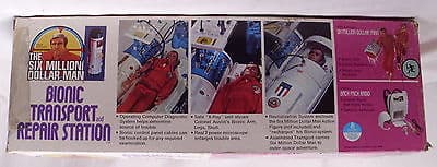 KENNER SIX MILLION DOLLAR MAN ROCKET BIONIC REPAIR STATION PLAYSET 1975 BOXED