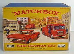 Lesney Matchbox G-10 Fire Station Gift Set