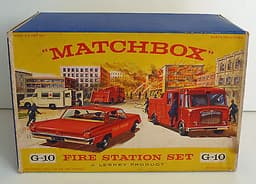 Lesney Matchbox G-10 Fire Station Gift Set