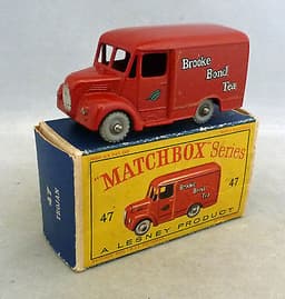 Lesney Matchbox Toys MB47a Trojan Van GPW D BOX