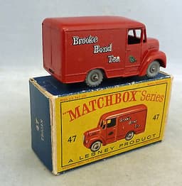 Lesney Matchbox Toys MB47a Trojan Van GPW D BOX