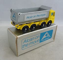 Lesney Matchbox Toys MB51c 8 Wheel Tipper "Alcan on the Move" RARE PROMO
