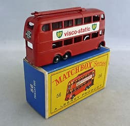 Lesney Matchbox Toys MB56a Trolley Bus "VISCO-STATIC"