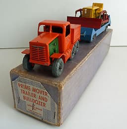 Lesney Moko Prime Mover Trailer & Bulldozer