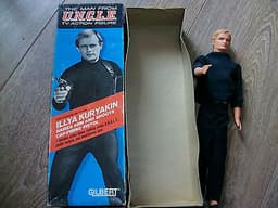 MAN FROM UNCLE ILLYA GILBERT ACTION FIGURE WITH ORIG BOX