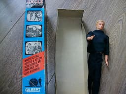 MAN FROM UNCLE ILLYA GILBERT ACTION FIGURE WITH ORIG BOX