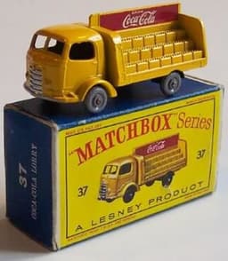Coca Cola Lorry by Matchbox Moko Lesney