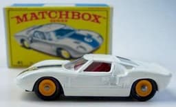Ford GT Racing Car by Matchbox Lesney