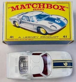 Ford GT Racing Car by Matchbox Lesney
